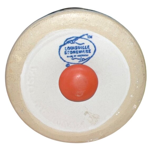 Vintage Louisville Stoneware Jug Bank W/ Handle "Saving For A Rainy Day" Ceramic - Picture 4 of 6